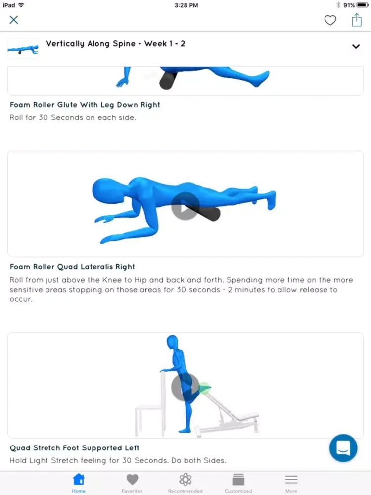 Capturas de pantalla de Back Pain Relief Exercises iPad 
