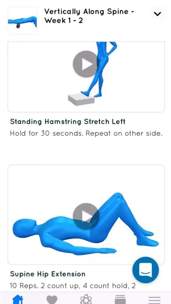 Capturas de pantalla de Back Pain Relief Exercises