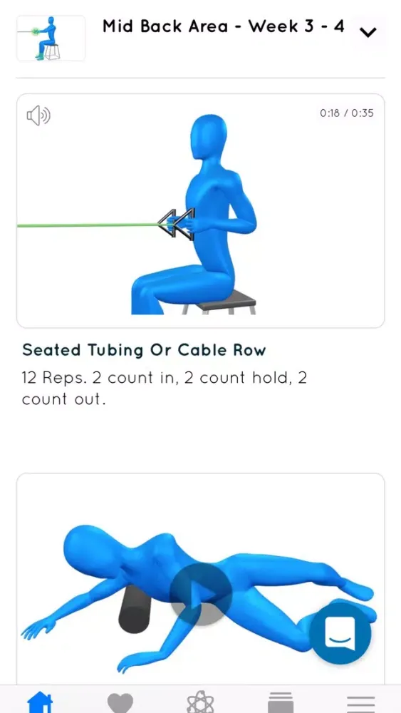 Capturas de pantalla de Back Pain Relief Exercises