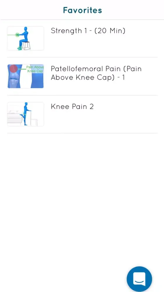 Ảnh chụp màn hình của Knee Pain Exercises