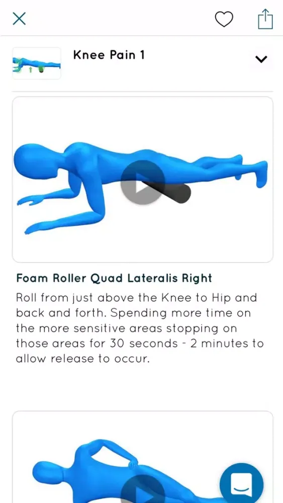 Ảnh chụp màn hình của Knee Pain Exercises