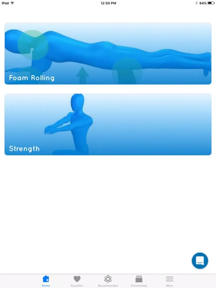 Capturas de tela do Running Exercises iPad 