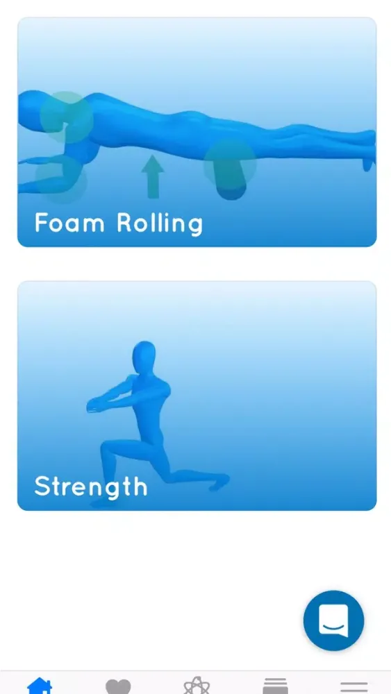 Capturas de tela do Running Exercises
