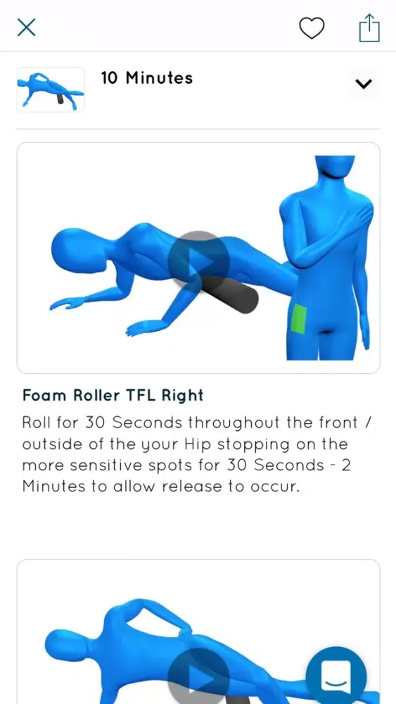 Capturas de tela do Running Exercises