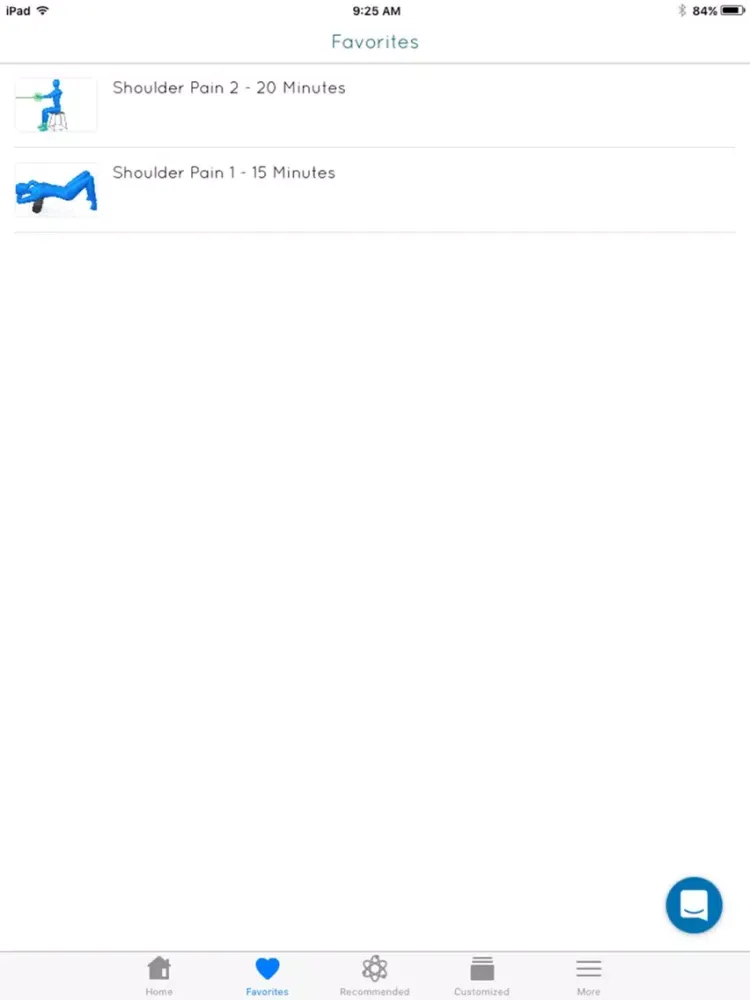 Capturas de tela do Shoulder Pain Exercises iPad 