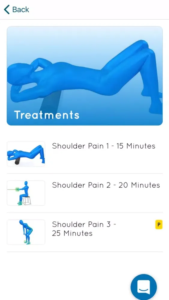 Capturas de tela do Shoulder Pain Exercises