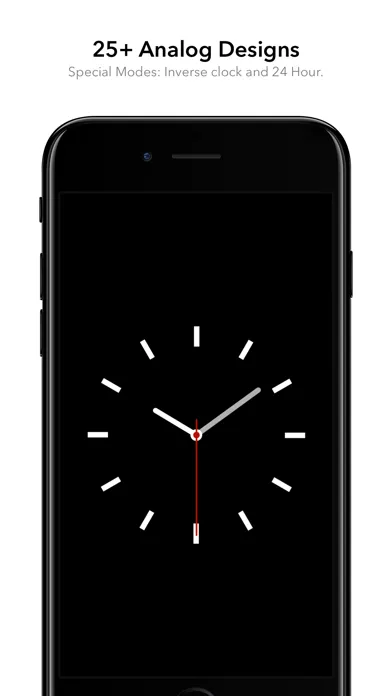 Captures d'écran de FaceClock Pro - Analogue Clock