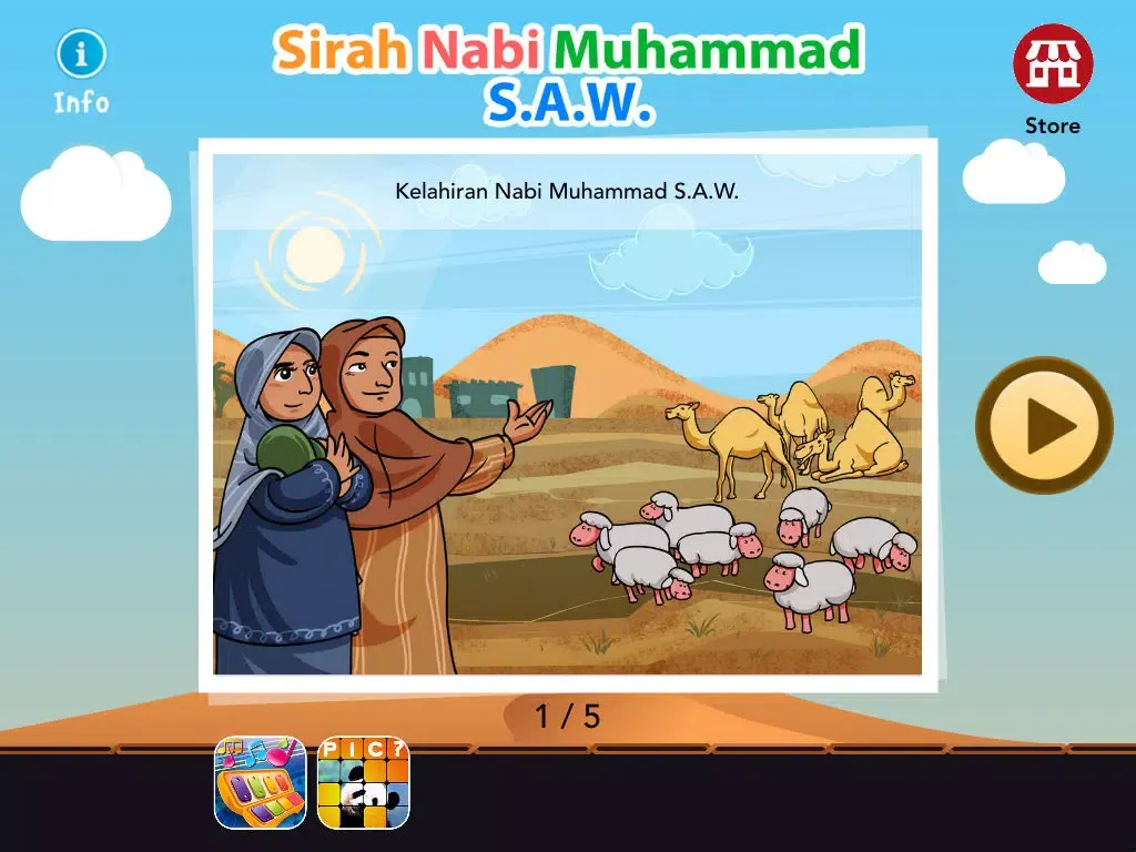 Sirah Nabi Muhammad S.A.W iPad  Screenshots