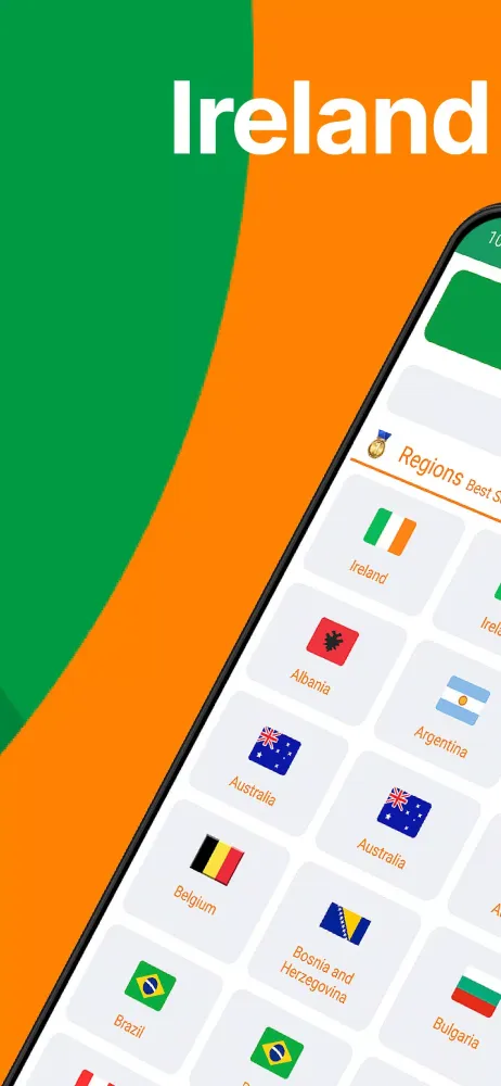 Ireland VPN Screenshots