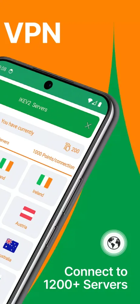 Ireland VPN Screenshots