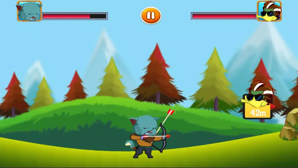 ภาพหน้าจอของ Archer Fighter Challenge