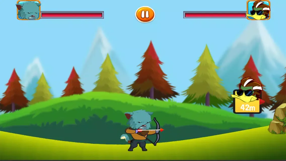 ภาพหน้าจอของ Archer Fighter Challenge