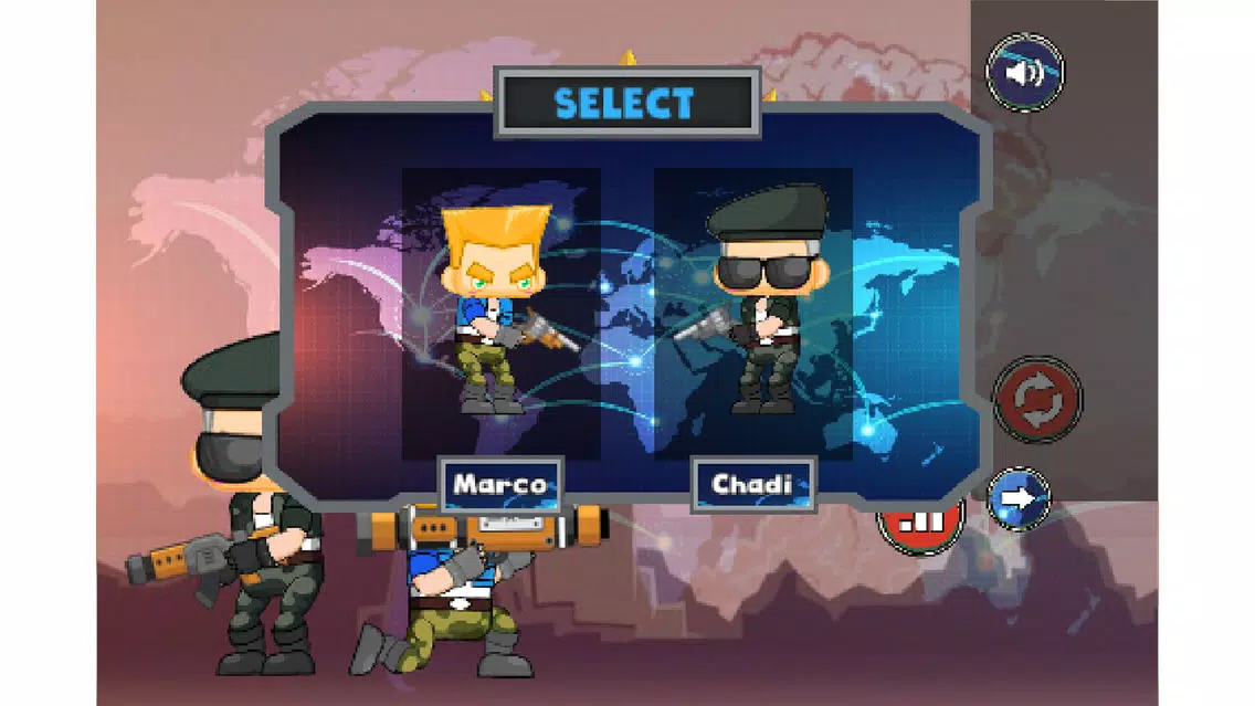 Screenshot di Slug Metal