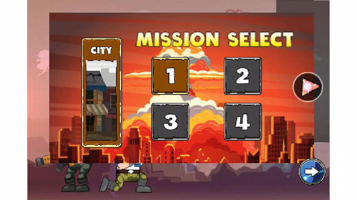 Screenshot di Slug Metal