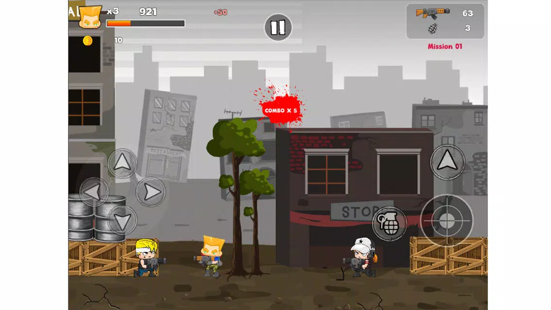Screenshot di Slug Metal