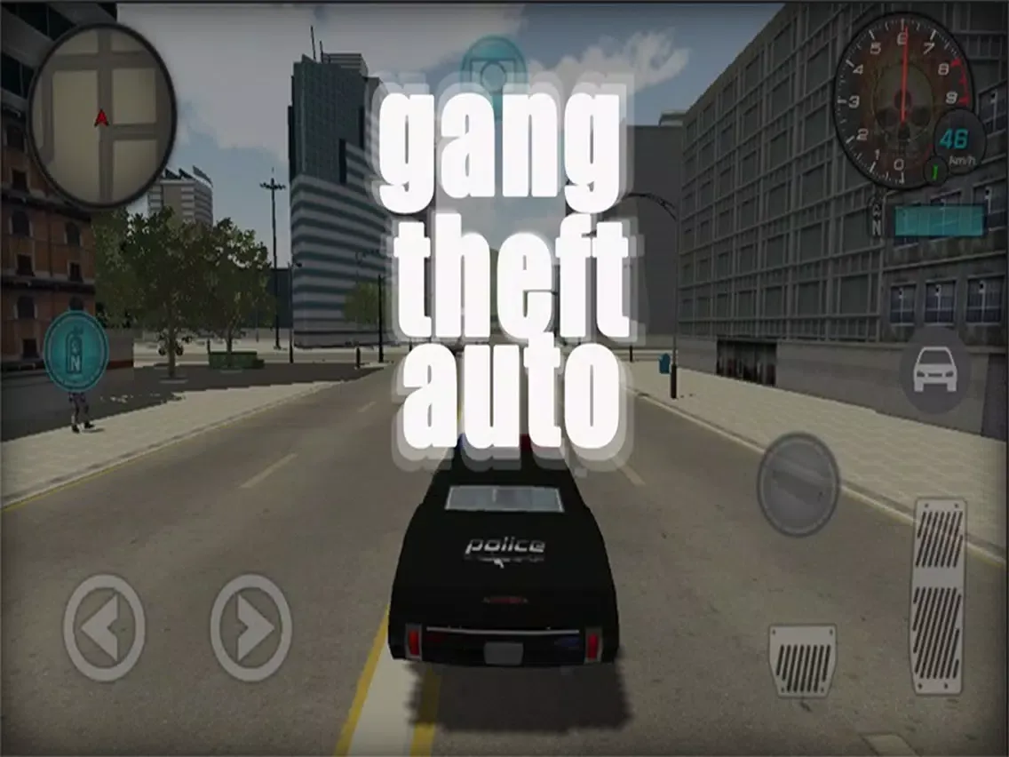Gang Theft Auto traffic driver iPad  স্ক্রিনশট