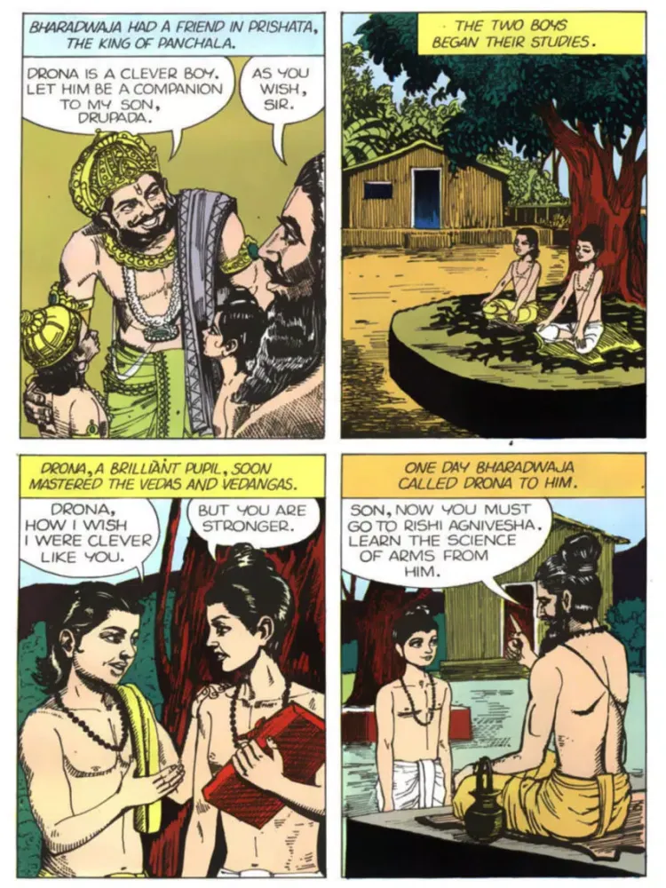 Скриншоты Drona - Amar Chitra Katha iPad 