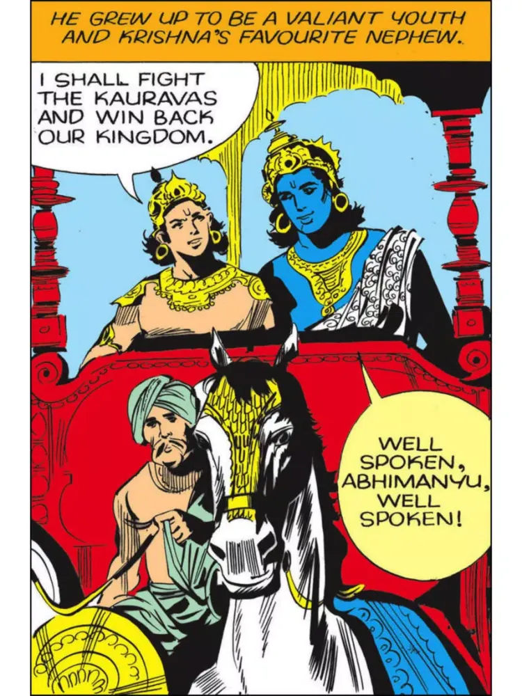 Abhimanyu (Star-Crossed Prince) - ACK Comics iPad 应用截图