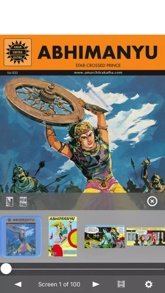 Abhimanyu (Star-Crossed Prince) - ACK Comics应用截图