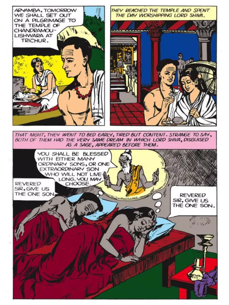 تصاویر Adi Shankara- Amar Chitra Katha Comics iPad 