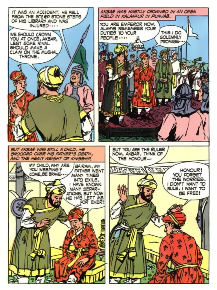 Captures d'écran de Akbar - Amar Chitra Katha Comics iPad 