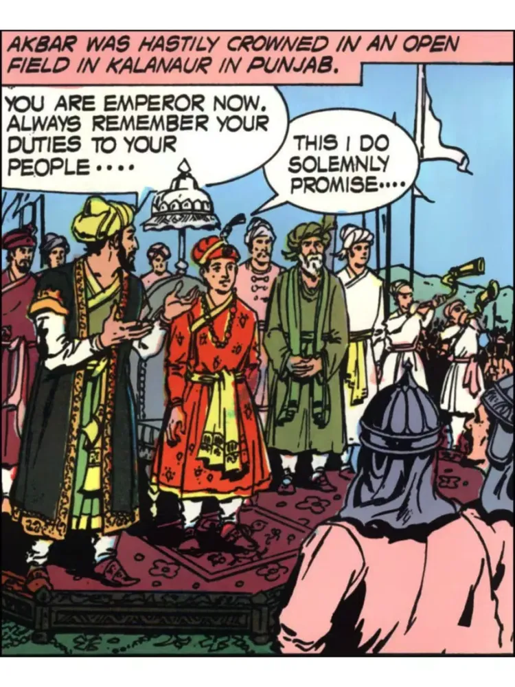 Captures d'écran de Akbar - Amar Chitra Katha Comics iPad 