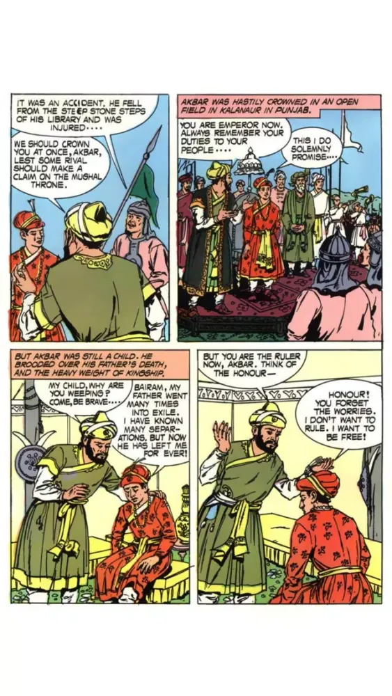 Captures d'écran de Akbar - Amar Chitra Katha Comics