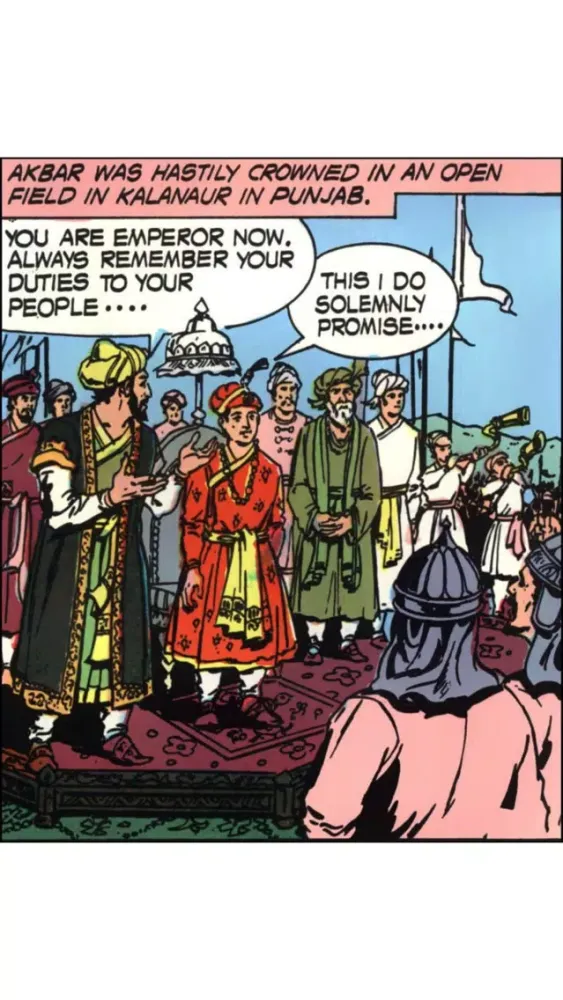 Captures d'écran de Akbar - Amar Chitra Katha Comics