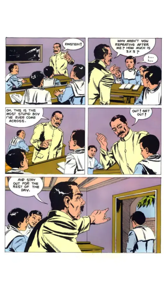 ALBERT EINSTEIN-Amar Chitra Katha-Biography Screenshots