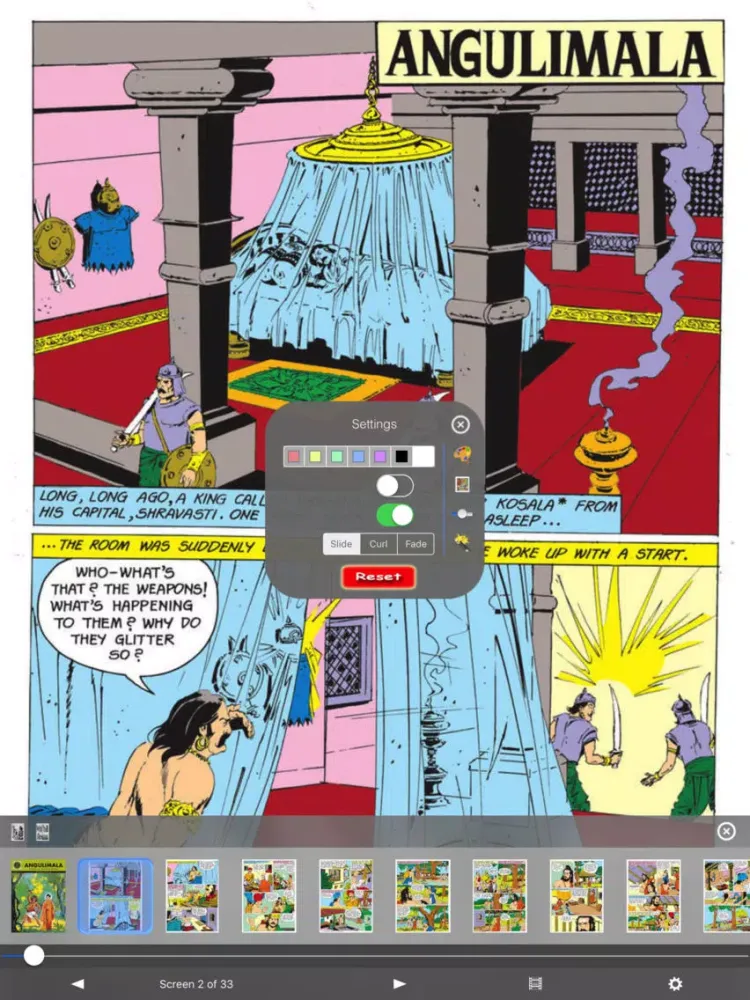 Screenshot di Angulimala - Amar Chitra Katha Comics iPad 