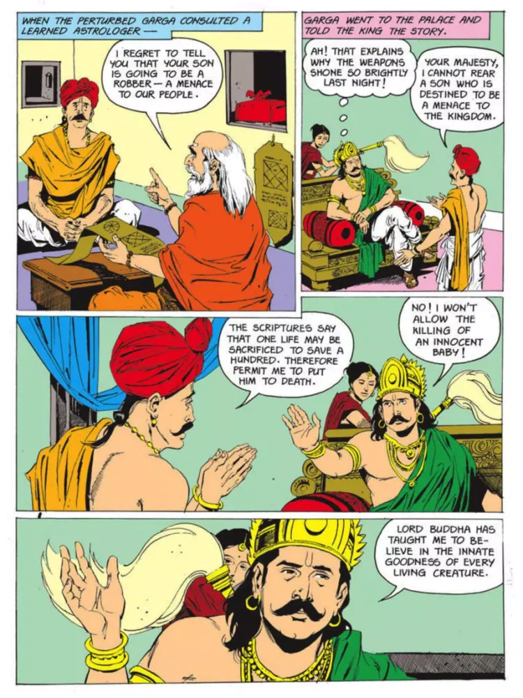 Screenshot di Angulimala - Amar Chitra Katha Comics iPad 