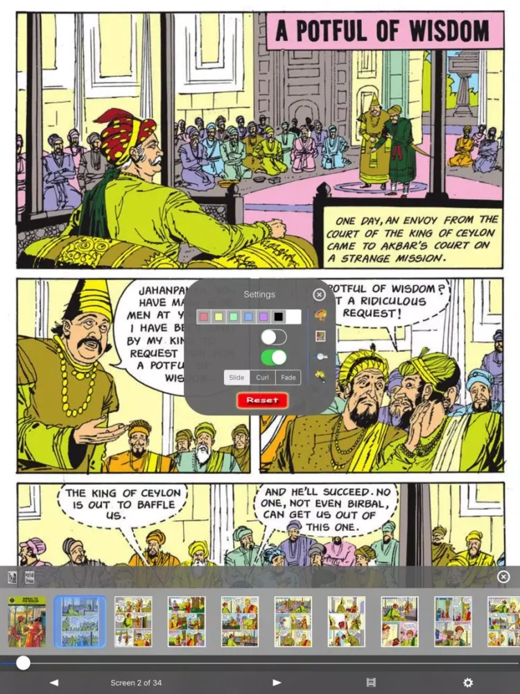 Zrzuty ekranu Birbal To The Rescue - Amar Chitra Katha iPad 