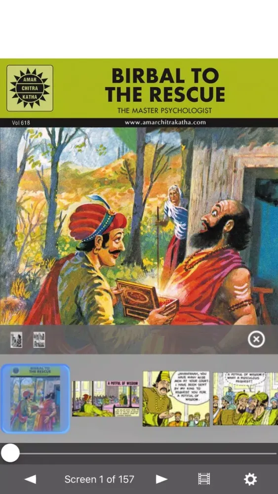 Zrzuty ekranu Birbal To The Rescue - Amar Chitra Katha