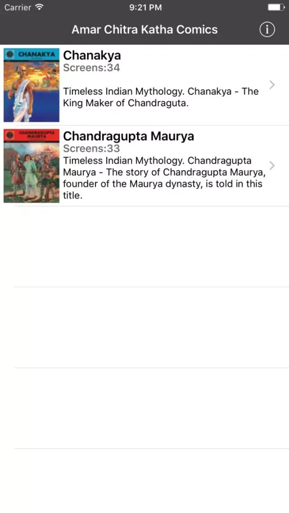 Chanakya - Double Digest- Amar Chitra Katha Comics Ekran Görüntüleri