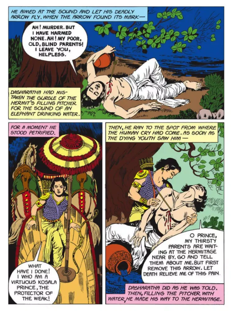 Zrzuty ekranu Dasharatha (Rama's Father) - Amar Chitra Katha iPad 