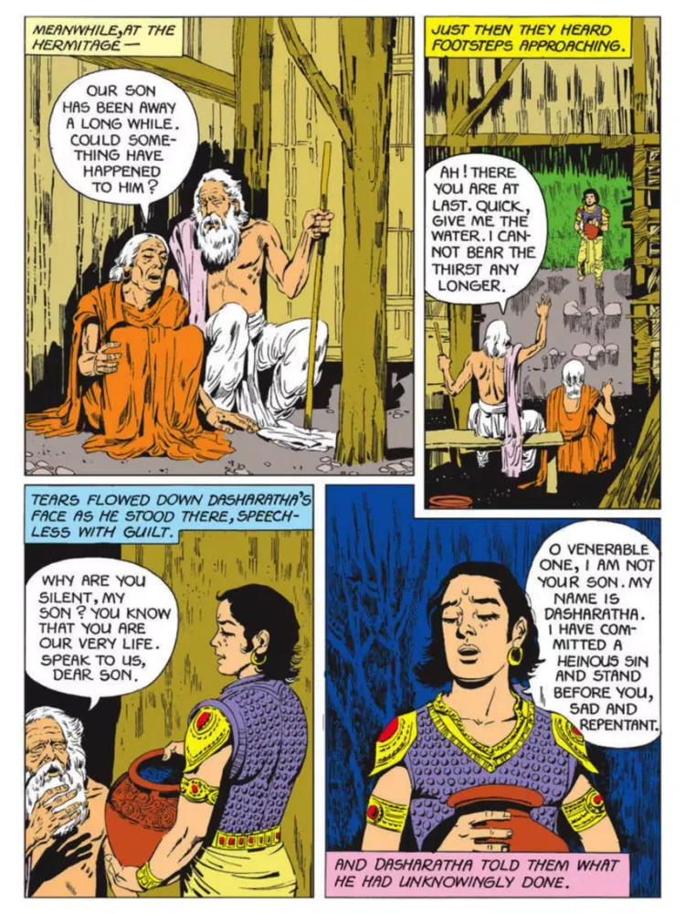Zrzuty ekranu Dasharatha (Rama's Father) - Amar Chitra Katha iPad 