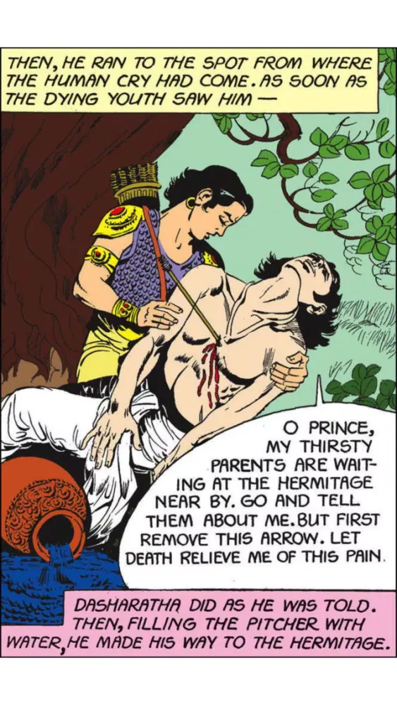 Zrzuty ekranu Dasharatha (Rama's Father) - Amar Chitra Katha