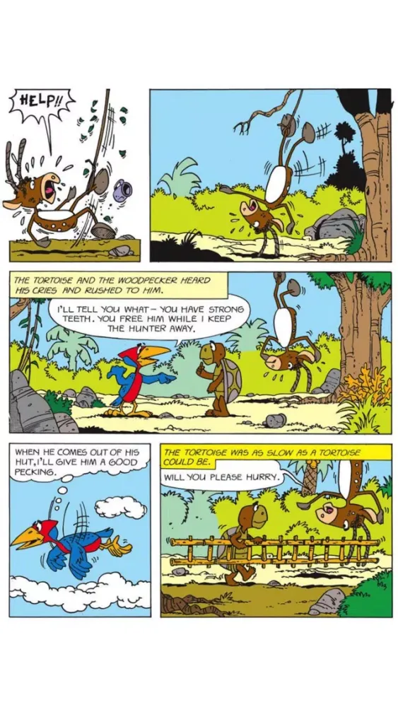 Tales of Wisdom-Deer Stories-Amar Chitra Katha スクリーンショット