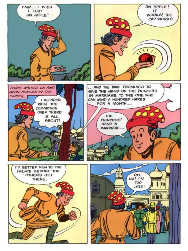 Folk Tales of Russia Digest- Amar Chitra Katha iPad  스크린샷