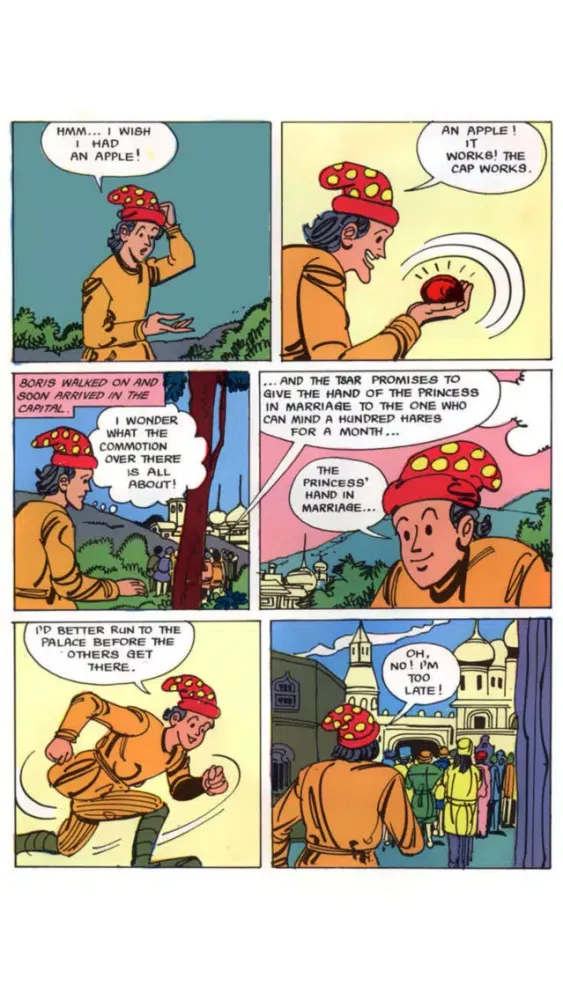 Folk Tales of Russia Digest- Amar Chitra Katha 스크린샷