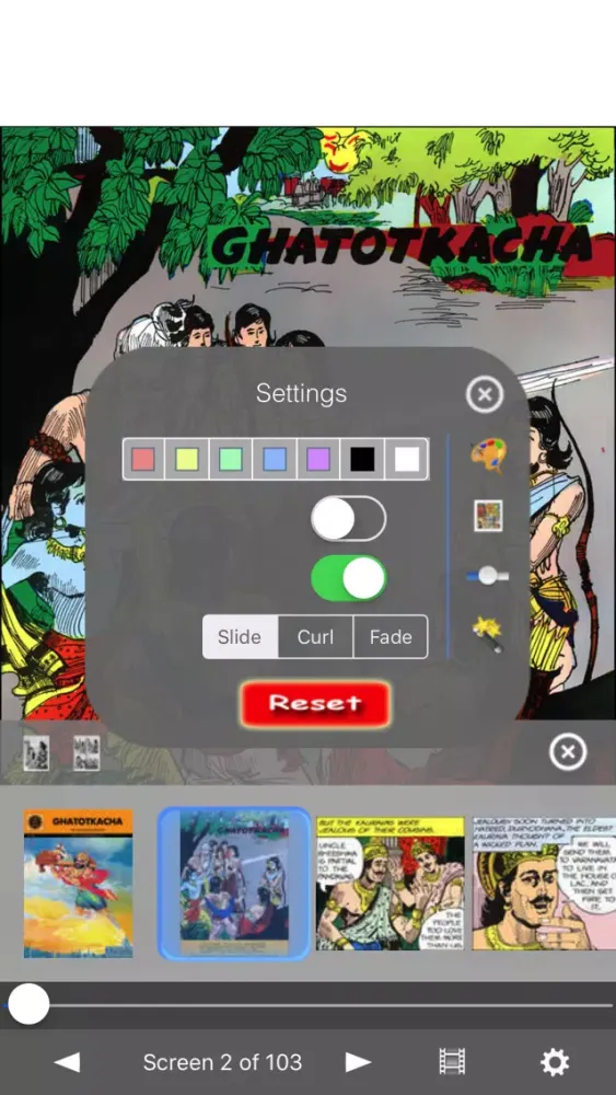 Ghatotkacha - Amar Chitrakatha Comics應用截圖