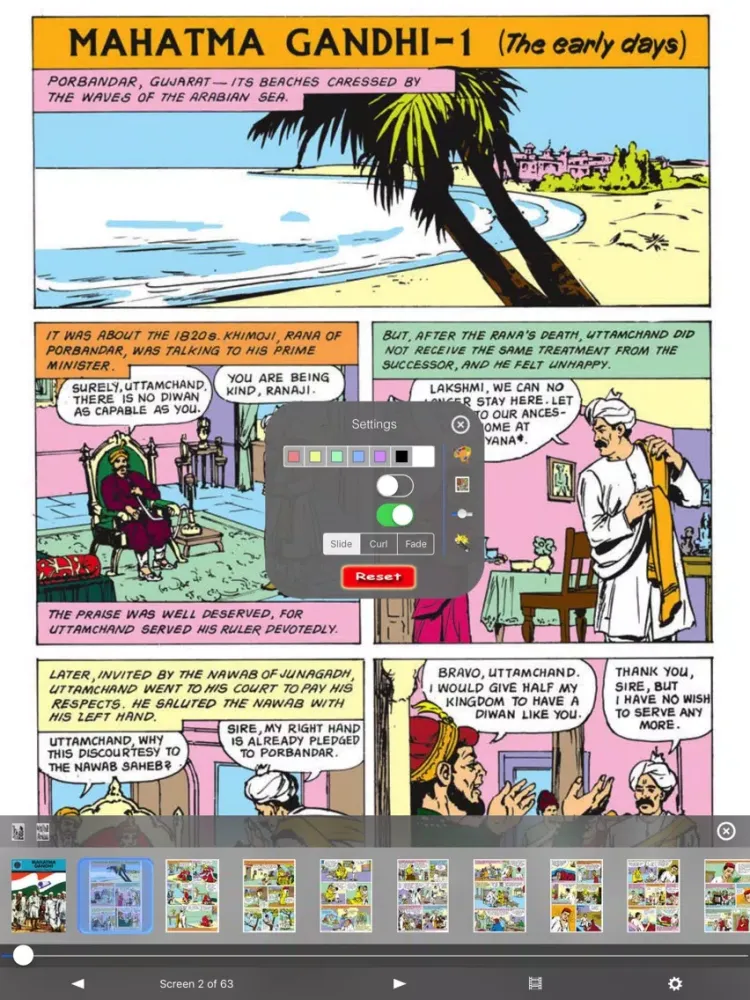 صور Great Indian Freedom Fighters Digest1 - ACK Comics iPad 