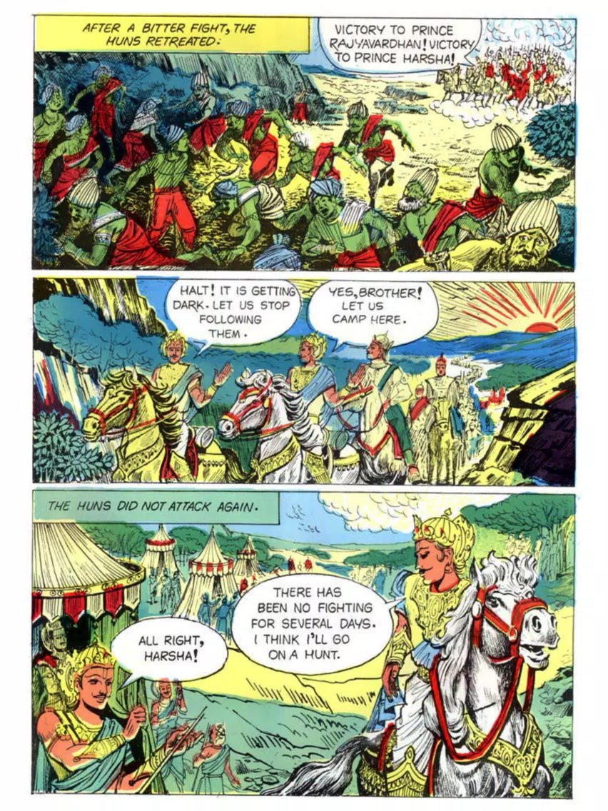 Capturas de tela do Harsha - Amar Chitra Katha Comics iPad 
