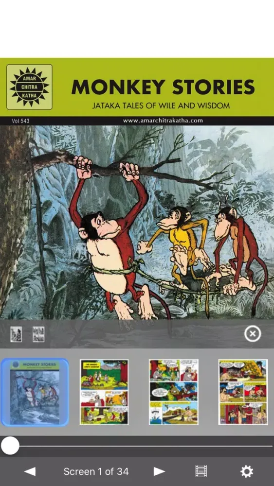 Jataka Tales Triple Digest 1- Amar Chitra Katha应用截图