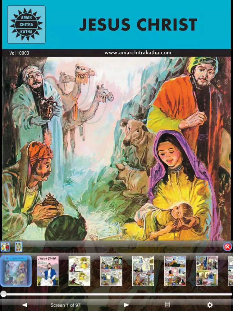 تصاویر Jesus Christ - Lite - Amar Chitra Katha Comics iPad 