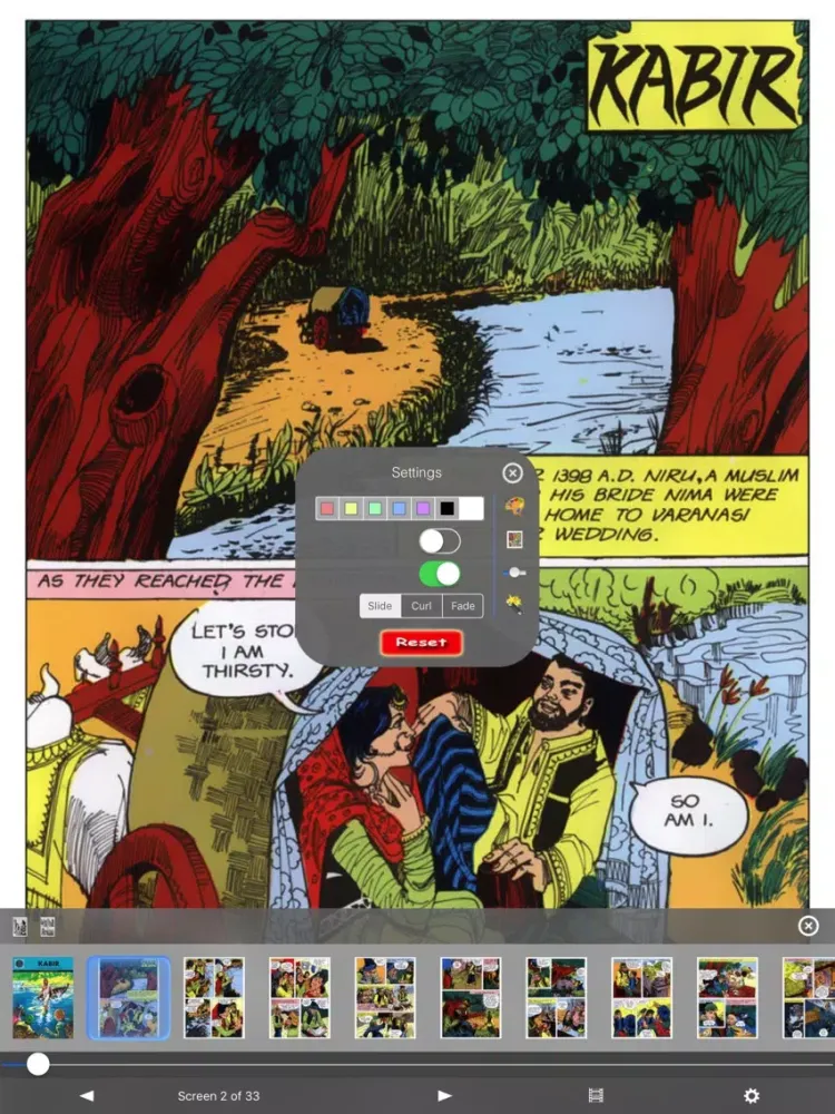 Скриншоты Kabir (Indian Mystic) - Amar Chitra Katha Comics iPad 