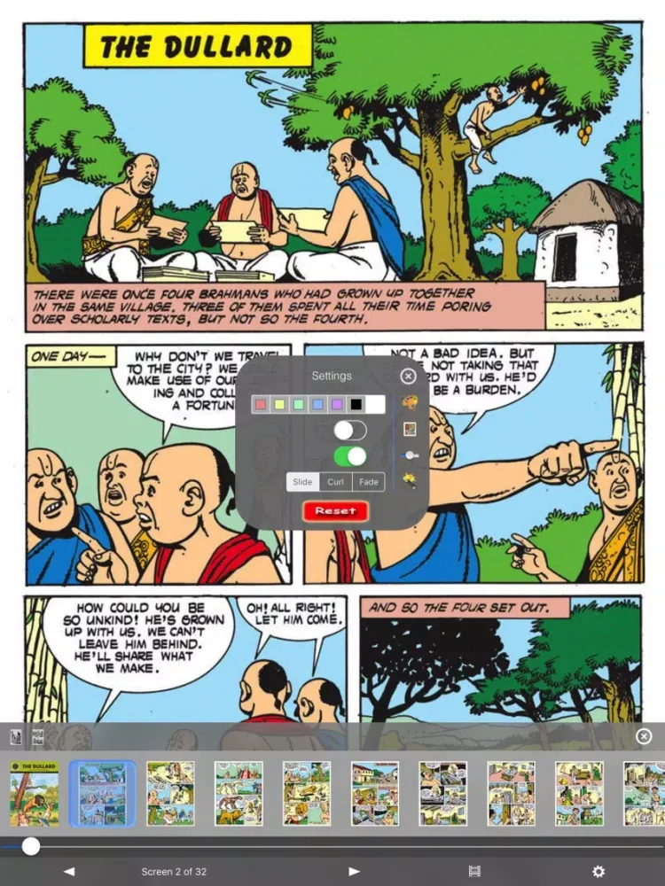 The Dullard - Amar Chitra Katha iPad  Screenshots