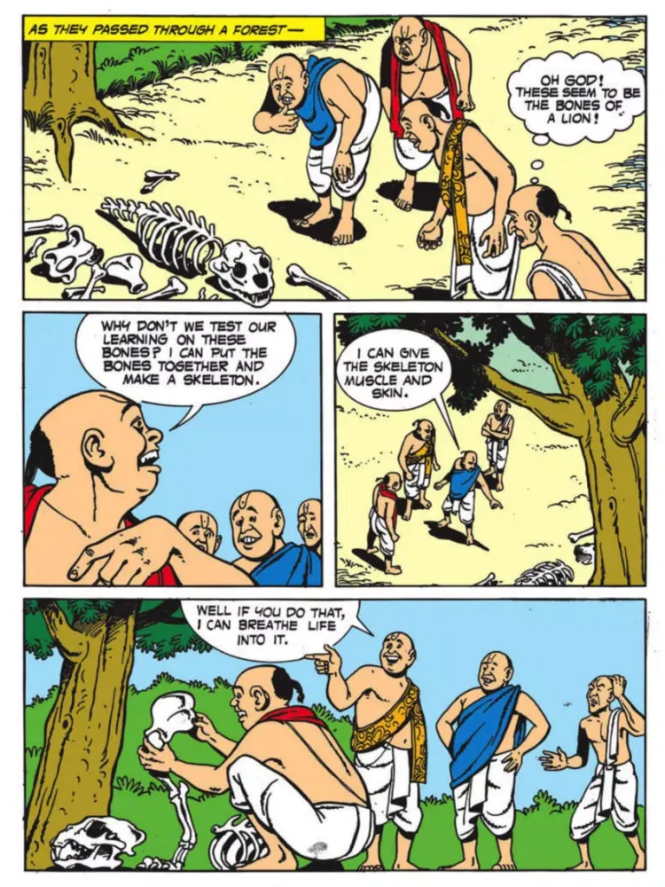 The Dullard - Amar Chitra Katha iPad  Screenshots