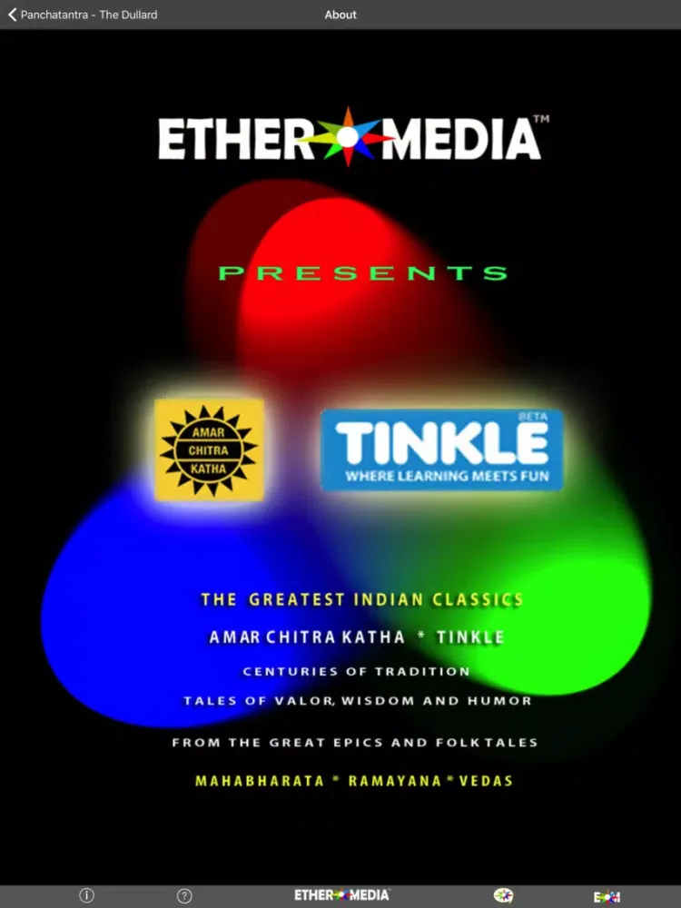 The Dullard - Amar Chitra Katha iPad  Screenshots