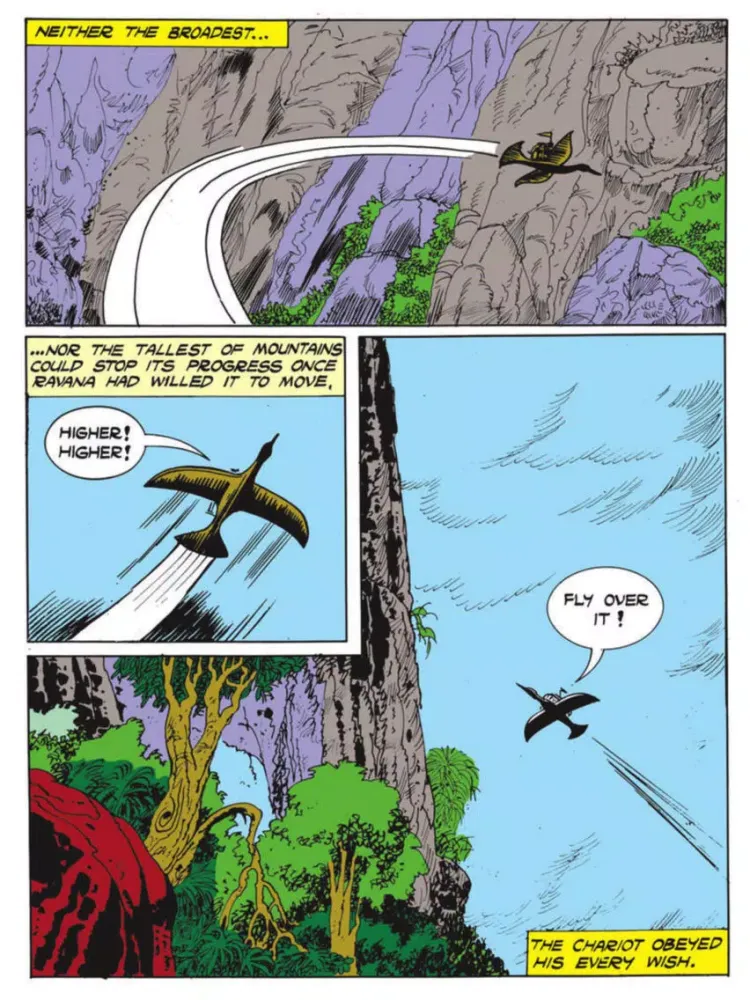 Ravana Humbled (Rama's Rival) - Amar Chitra Katha iPad  Screenshots